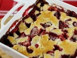 Scrumptious Strawberry Cobbler