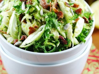 Shredded Brussels Sprouts Salad