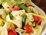 Summer Vegetable Tortellini Salad