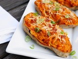 Twice-Baked Sweet Potatoes {Eating the Alphabet - Letters s or t}