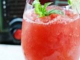 Watermelon-Moscato Slush {Summer Fun with #BlackBoxWines}