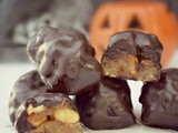 Featured Recipe: {Almost} Raw Snickers Bars