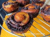 Cinnamon Chocolate Babka Muffins