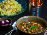 Channa Masala (With capsicum and cream)