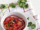 Khasi Roasted (smoked) Tomato Chutney - Meghalaya