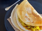 Mysore Masala Dosa - Karanataka Breakfast Special