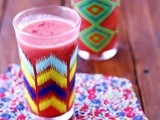 Amazingly Easy Strawberry Coconut Mimosas a Raw Food Recipe