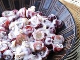 Coconut Yogurt and Grape Walnut Crunch a vegan recipe