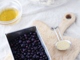 Cous Cous Blueberry Muffins a Vegan Recipe