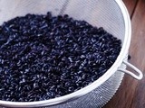 Vegetable Black Rice a Healthy Vegan Recipe