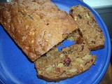 Apple cranberry bread