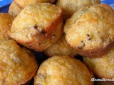 Cheesy sausage muffins