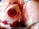 Cherry cheesecake ice cream (No churn)