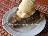 Chocolate chess pie