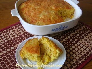 Cornbread pudding
