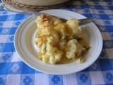 Creamy cauliflower casserole