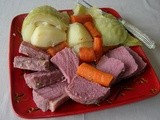 Crockpot corned beef and cabbage