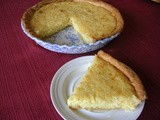 Easy coconut custard pie