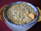 Hot artichoke dip