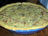 Kentucky chocolate chip bourbon pie