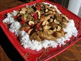 Nutty ginger chicken