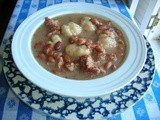 Pinto beans and dumplings
