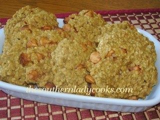 Pumpkin oatmeal butterscotch cookies