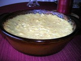Savory corn pudding