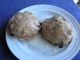 Sour cream cinnamon biscuits