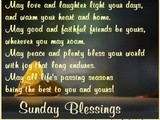 Sunday morning blessings