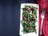Green Beans with Roasted Nuts and Cranberries