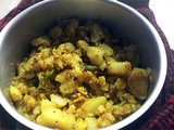 Jhatpat Aloo Dry Sabzi with Lime and Spices