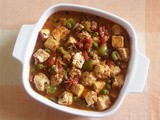 Paneer Peas Capsicum Curry