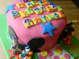 The Mickey Mouse Clubhouse cake