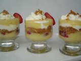 Lemon Curd Parfait with Ginger Whipped Cream