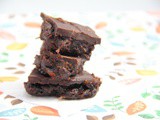 Cherry & Hemp Raw Chocolate Brownies | Raw, Vegan