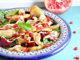Warm Fennel & Pomegranate Salad | Vegan