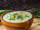 Creamy Zucchini and Corn Soup Recipe [video]