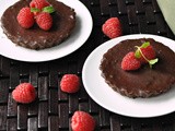 Individual Raspberry Chocolate Tarts