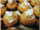Marshmallow ButterCream Filled Banana Muffins