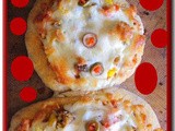 Snowman Pizza