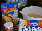 Cake Batter Rice Krispie Treats