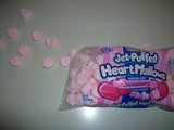 Chocolate dipped strawberry marshmallow hearts