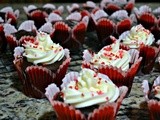 Dark Chocolate Covered Cherry Cupcakes