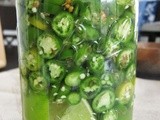 Accompaniments:  Pickled Serrano Chili Peppers