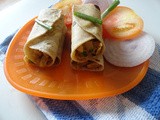 Soya Meal Wraps (Guest Post - 12 by Gayathri, Ishita n Subhashini)