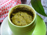 Eggless Matcha Mug Cake Recipe – 2 Mins + gf