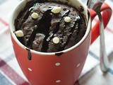 Organic Chocolate Peanut Butter Mug Cake Recipe