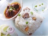 Fried Mushroom Rice  With Thai Lamb  Curry
