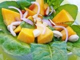 Pumpkin Salad with NuNatural’s Orange Lemon Vinaigrette